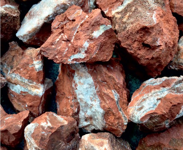 IS. Granulat Congo rock  (100-200 mm)- CAGE - ukrasni kamen - cijena po KG